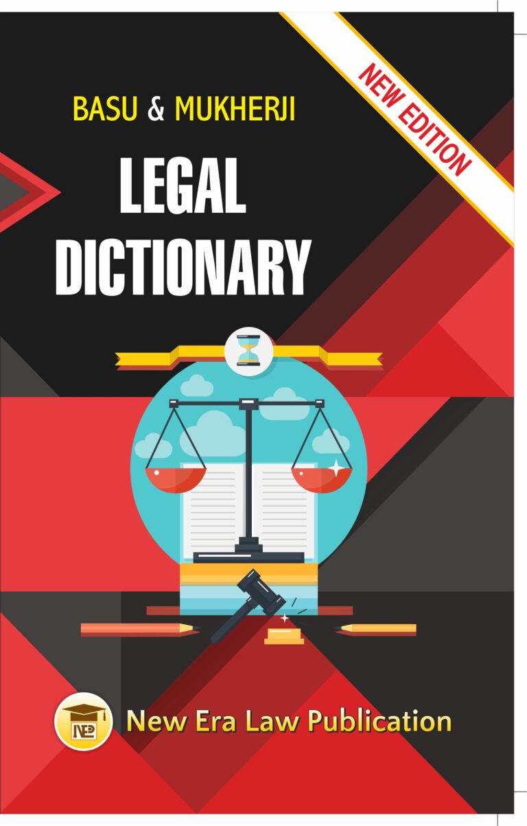 Legal Dictionary (Eng. To Eng.) – Basu & Mukherjee | Allahabad Law Agency