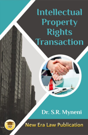 Intellectual Property Rights Transaction-Dr.S.R. Myneni