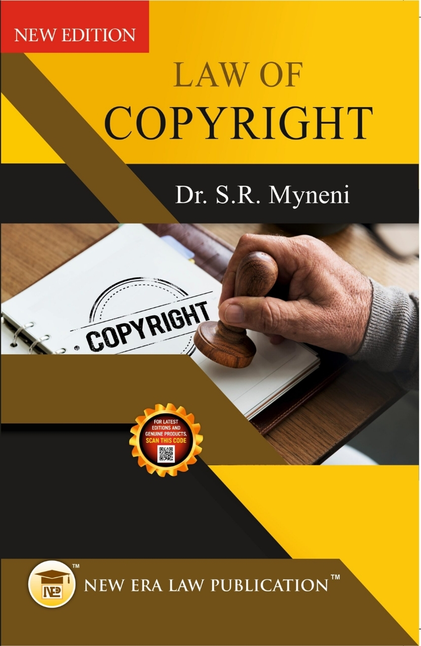 Law Of Copyright-Dr.S.R Myneni