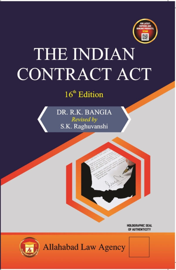 The Indian Contract Act -Dr.R.K.Bangia