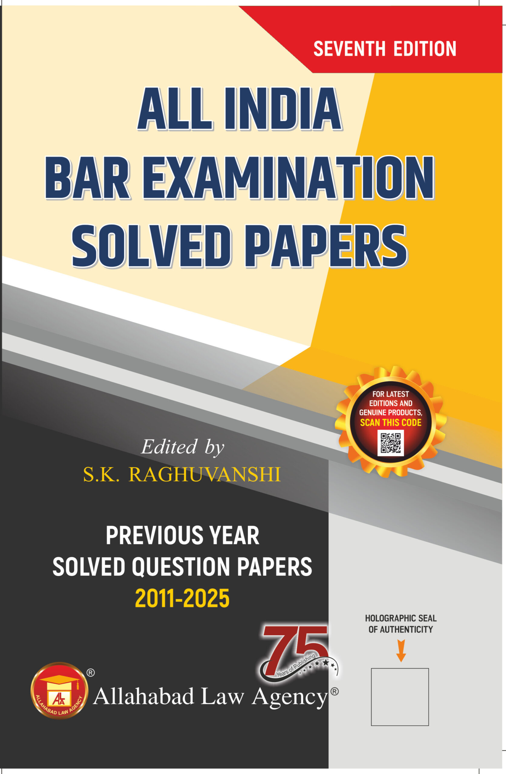 All India Bar Examination Solved Papers,Previous Years Solved Question Papers 2011-2025