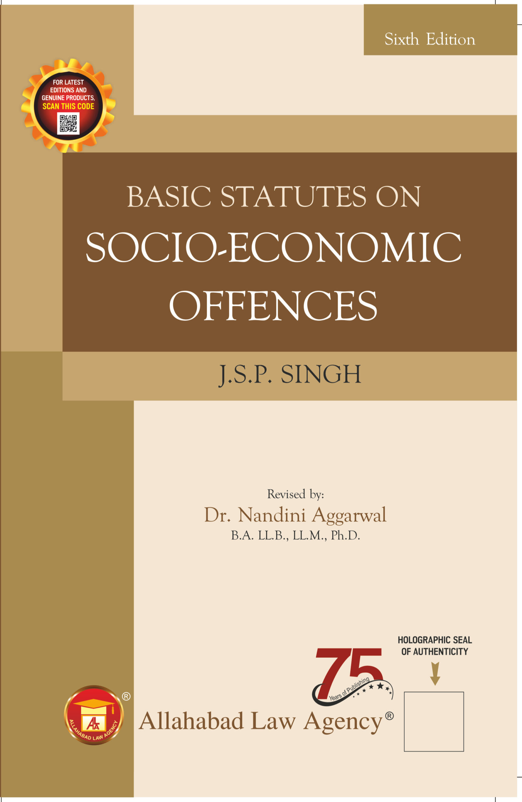 Basic Statutes On Socio-Economic Offences - J.P.S. Singh