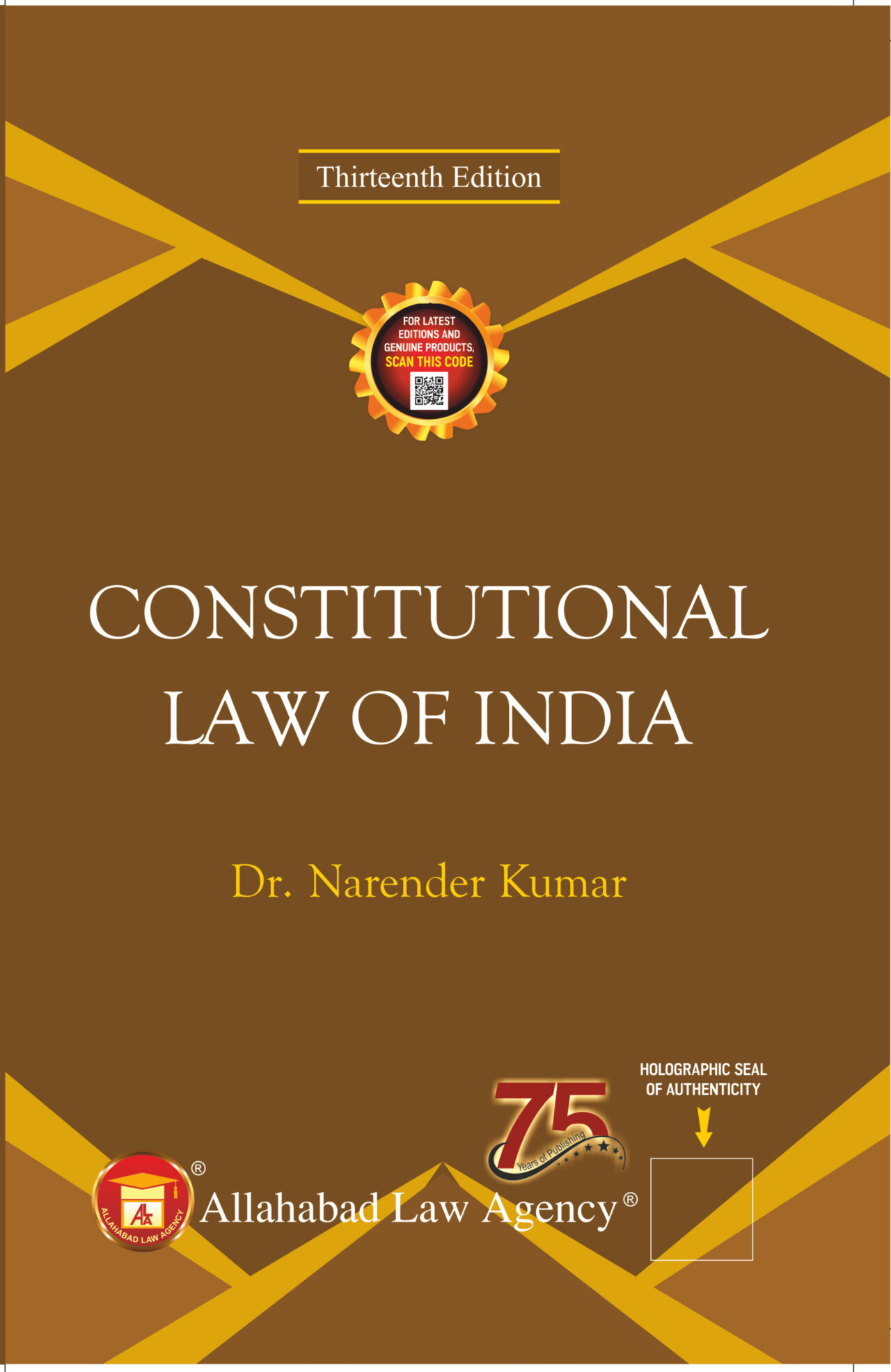 Constitutional Law of India - Dr.Narender Kumar