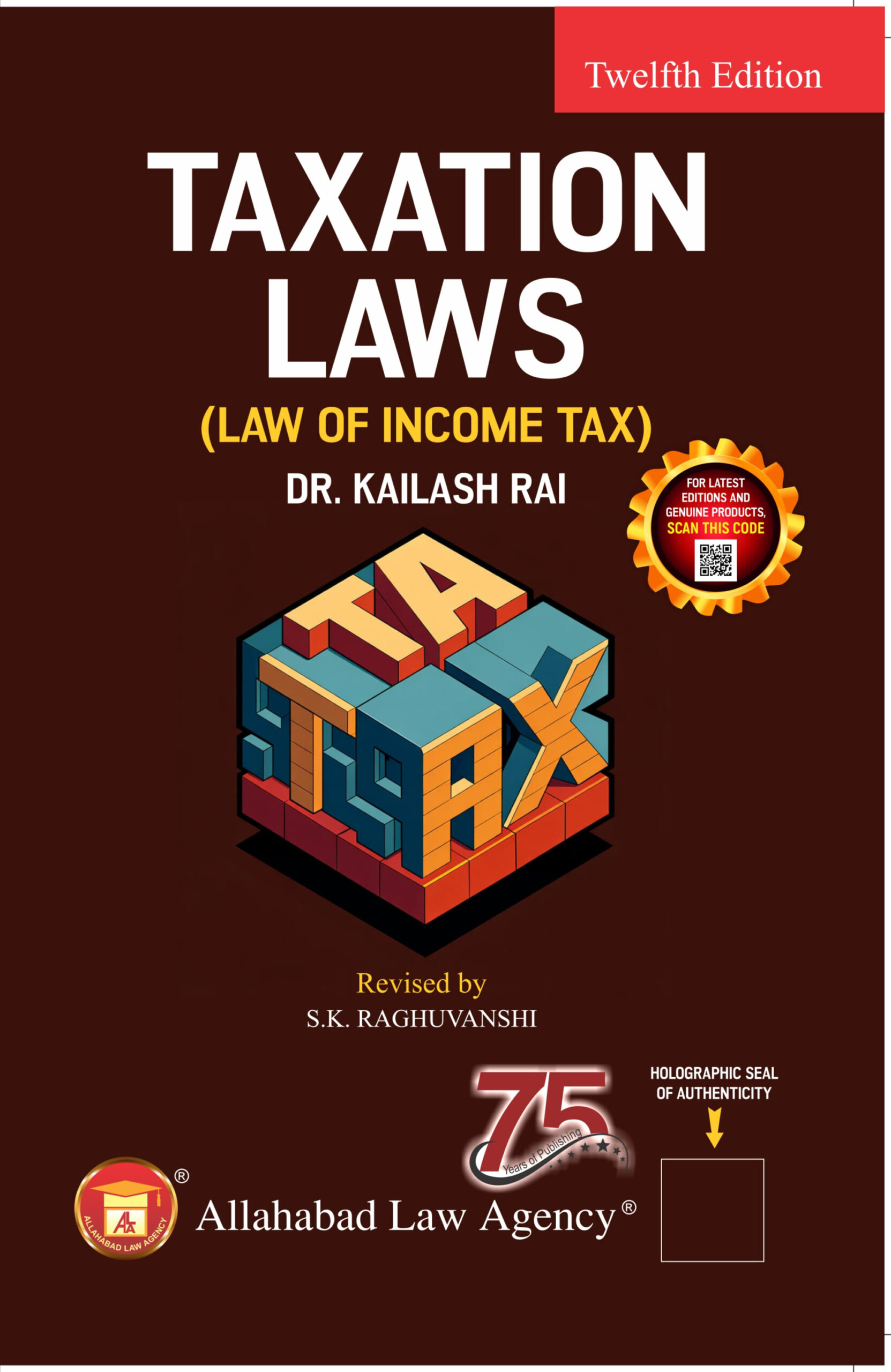 Taxation Laws(Law Of Income Tax) -Dr.Kailash Rai