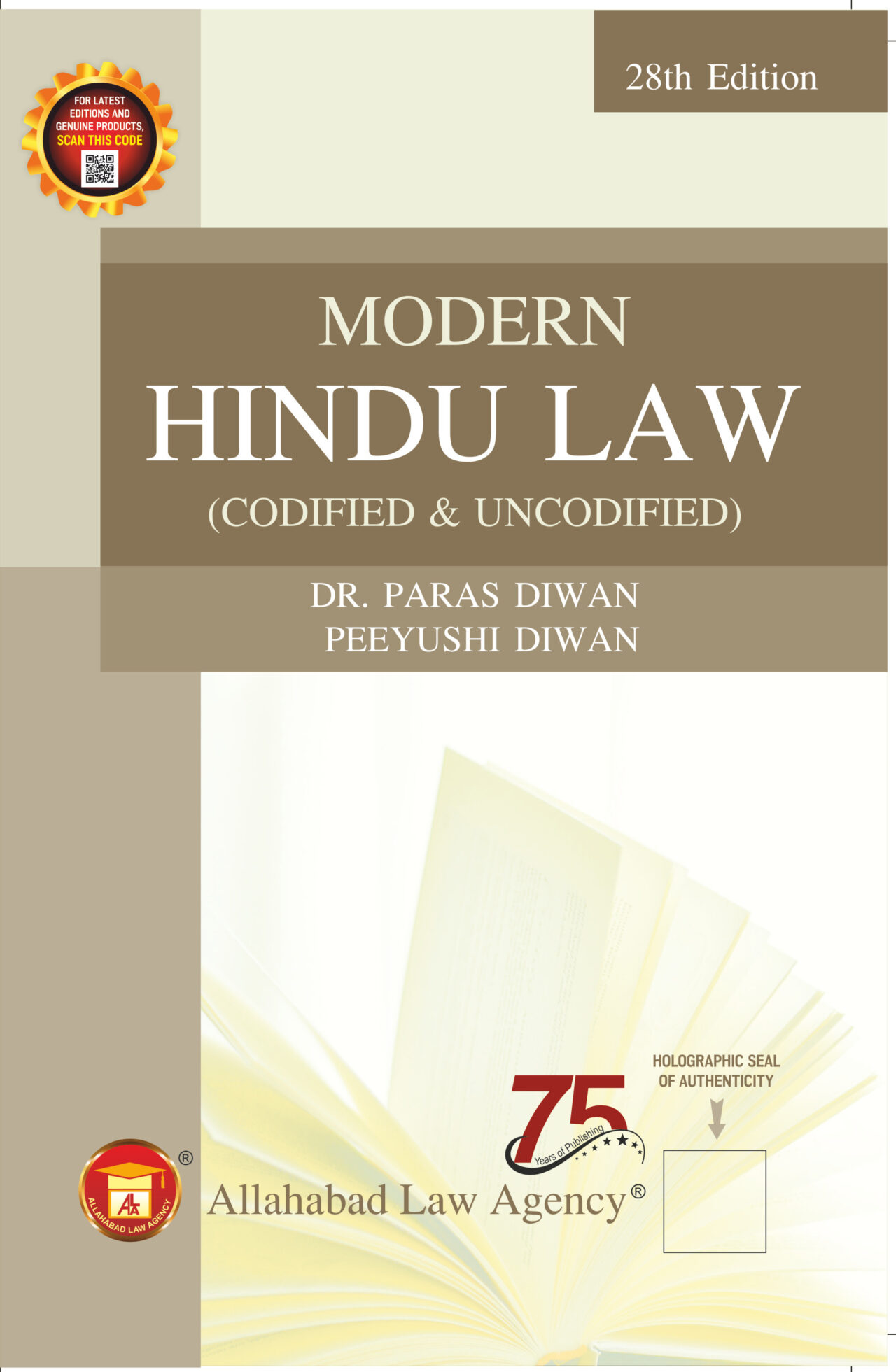 Modern Hindu Law (Codified & Uncodified)-Dr.Paras Diwan