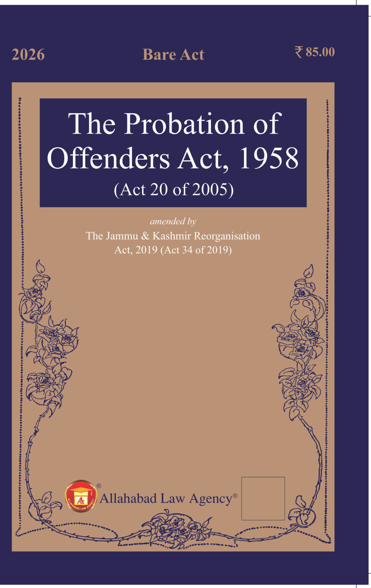 The Probation of Offenders Act,1958(ALA/Bare Act)