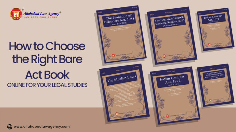 How to Choose the Right Bare Act Book Online for Your Legal Studies