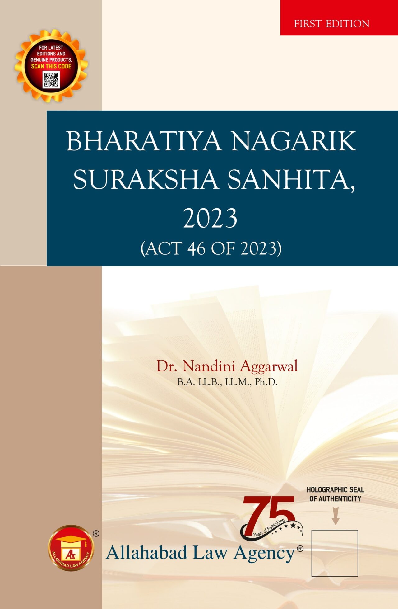 Bharatiya Nagarik Suraksha Sanhita, 2023-Dr. Nandini Aggarwal