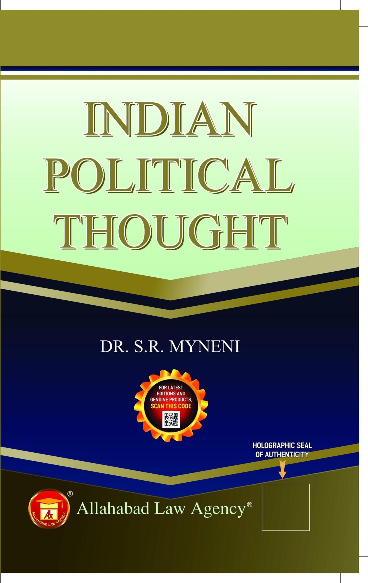 Indian Political Thought -Dr.S.R. Myneni