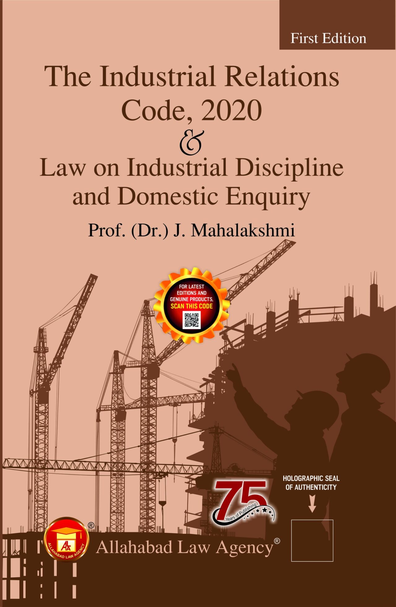 The Industrial Relations Code,2020 & Law On Industrial Discipline And Domestic Enquiry-Prof.(Dr.) J. Mahalakshmi