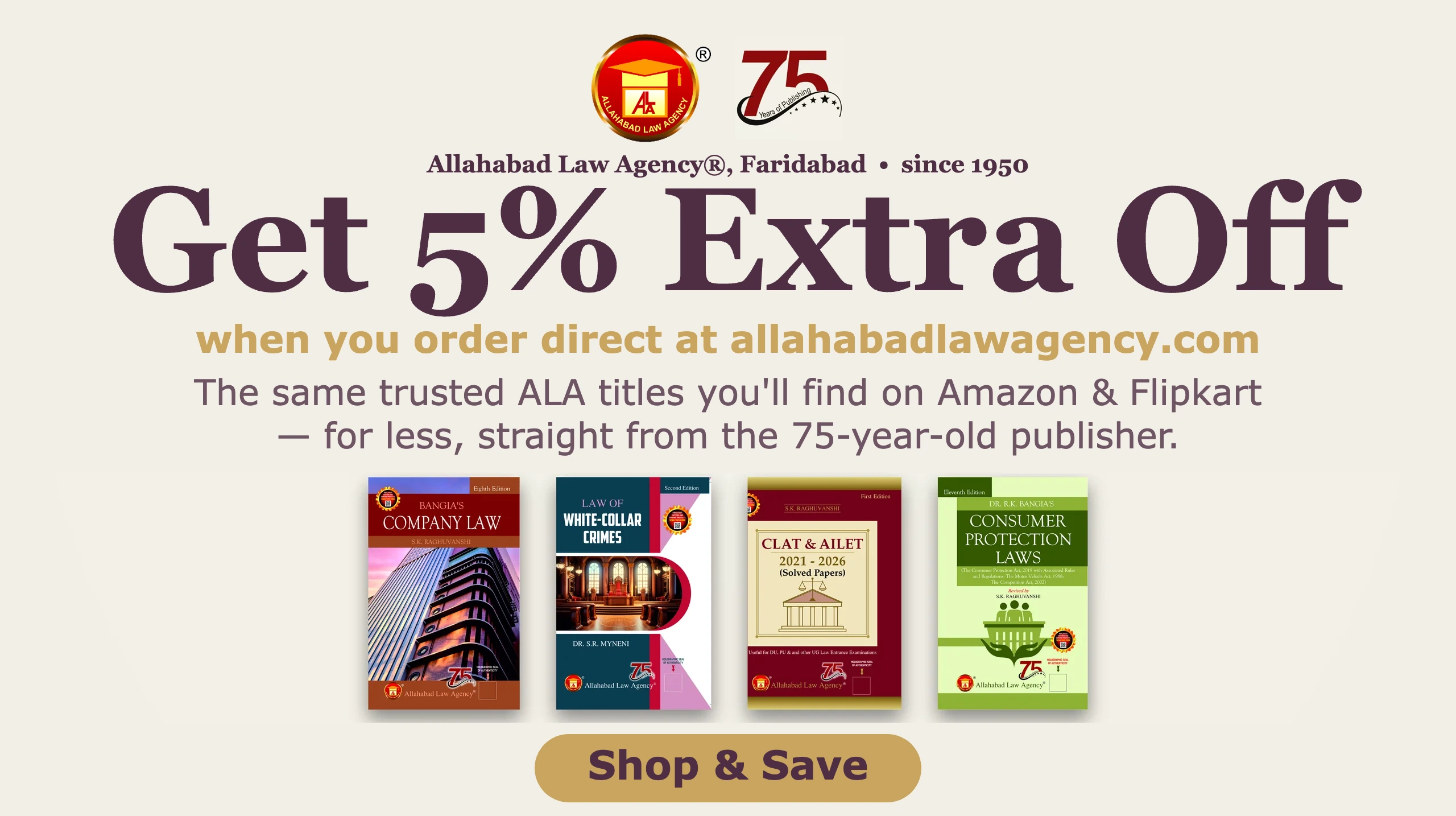 ALA Promo Discount Seal 2026 10 12